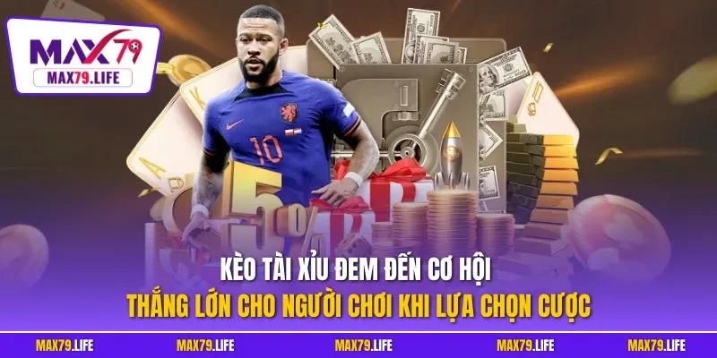 Kèo tài xỉu đem đến cơ hội thắng lớn cho người chơi khi lựa chọn cược